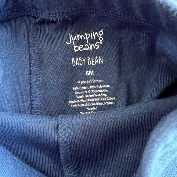 Infant baby 6M jumping bean onesie and sweatpants set - Picture 4 of 6
